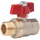 Кран кульовий Fado New 1" РЗ-РВ PN40 (KN3) - зображення 1