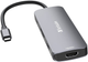 USB-hub Verbatim CMH-08 USB Type-C do 2 x HDMI/USB Type-A 8-portowy Grey (VB32151) - obraz 7