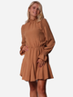 Sukienka z golfem damska Ax Paris DA1645 L Camel (5063259013189) - obraz 1