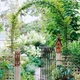 Арка садовая металлическая для цветов садовый декор пергола Greenmeel 240 x 140 x 38 см - изображение 7
