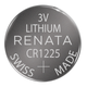Батарейка літієва Renata CR1225, 3V, блістер 1 шт - зображення 2