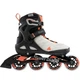 Ролики женские Rollerblade Macroblade 80 Womens 255 Сірий-Червоний - изображение 2