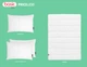 Подушка Sonex Basic Priceless Стеганая Антиаллергенная 50x70 см (SO102465) (2000015806428) - изображение 9