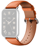 Pasek Xiaomi Leather Quick Release Strap do Smart Band 8 Pro Coral/Orange (BHR8002GL) - obraz 1