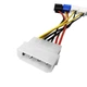 Кабель живлення внутрішній Lucom MoleX-FanPower 3p M/M x4 (5V+7V+2x12V) 0.2m AWG22(62.09.8295) - изображение 4