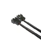 Кабель живлення внутрішній Lucom SATA 15p-FanPower 3p M/M x2 (2x12V) 0.30m Sleeve(62.09.8298) - изображение 3