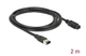 Кабель відео-сигнальний Delock FireWire 9p-6p M/M 2.0m AWG24+28 D=6.0mm 400Mbps чорний(70.08.2596) - изображение 2