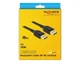 Кабель монітора-сигнальний Delock DisplayPort M/M 5.0m v1.4 8K@60Hz 19pin D=4.5mm Sert. чорний(70.08.5663) - зображення 4