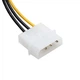 Кабель живлення внутрішній Lucom MoleX-FanPower 3p M/M 0.20m 5V(62.09.8149) - изображение 3