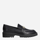 Loafersy damskie skórzane Liu Jo LJOSA4001P010222222 37 Czarne (8059696976115) - obraz 1