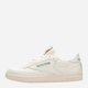 Sneakersy damskie skórzane Reebok Club C 85 Vintage W 100007797 37.5 Ecru (4065418211468) - obraz 1