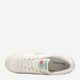 Sneakersy damskie skórzane Reebok Club C 85 Vintage W 100007797 37.5 Ecru (4065418211468) - obraz 4