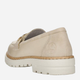 Loafersy damskie skórzane RIEKER RIE54862-80_CO 41 Beżowe (4060596366559) - obraz 4