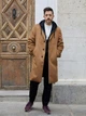 Пальто мужское Uniqlo 628045290 2XL Коричневое (1159802864) - изображение 6