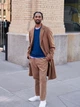 Пальто мужское Uniqlo 628045290 2XL Коричневое (1159802864) - изображение 7