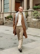Пальто мужское Uniqlo 628045290 2XL Коричневое (1159802864) - изображение 9