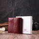 Небольшой женский кошелек с монетницей из натуральной кожи ST Leather 22544 бордовый - изображение 8