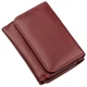 Компактный кошелек женский на кнопке ST Leather 18885 темно-красный. - изображение 2