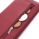 Кошелек-клатч для женщин на одно отделение из натуральной кожи ST Leather 22560 бордовый - изображение 5