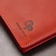 Кожаное женское матовое портмоне GRANDE PELLE 11512 красный - изображение 8