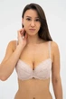 Бюстгальтер пуш-ап +1 зі з'ємними вкладишами ORNELLA 014 136 03 Effetto Lingerie срібний-півонія 75C - зображення 1