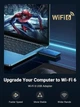 WI-FI-адаптер UGREEN CM499 AX1800 Dual-Band Wireless Adapter (Wi-Fi 6)(UGR-90340) - изображение 3