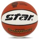 Мяч баскетбольный № 6 STAR CHAMPION цвет белый-оранжевый BB316-25 - изображение 1