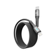 Кабель для зарядки и обмена данными USB YOKI YK-LE17 LED Series Type-C to Lightning 30W (3A/10V) 1.2m Black - изображение 5