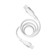 Кабель для зарядки и обмена данными USB YOKI YK-SI50 SILICONE Series Type-C to Lightning 30W (3A/10V), 1.2 метра, Белый - изображение 7