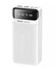 Зовнішній акумулятор REMAX Lesu Series 2A Cabled Power Bank 30000mAh RPP-103 White - изображение 1