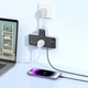 Сітковий підовжувач HOCO AC12A Reise 2-position expansion socket(PD30W/1C3A) Black - зображення 4