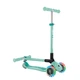 Дитячий самокат 3-7 років Globber Primo Foldable Lights, м'ятний (432-206-3) - зображення 9