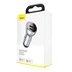 Зарядний пристрій в автомобіль Baseus Digital Display Dual USB 4.8A Car Charger 24W Silver (CCBX-0S) - зображення 10