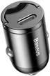 Зарядний пристрій в автомобіль Baseus Tiny Star Mini Quick Charge Car Charger USB Type-C Port 30W Gray (VCHX-B0G) - зображення 4