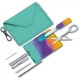 Карта мультитул 10 функций зеленая 8,2х5,4х0,4 см Victorinox 670654 - изображение 1