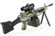 Дитячий іграшковий автомат кулемет M249 Орбіган PROFI PUBG стріляє орбізами на акумуляторі Зелений - зображення 3