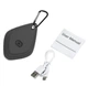Компактный ультразвуковой отпугиватель клещей, комаров, блох для людей USB Черный - изображение 3