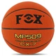 Мяч баскетбольный Composite Leather FOX BA-8973 MP509 №7 оранжевый - изображение 1