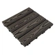 Композитная плитка WPC антрацит 30*30CM*2СM (D) SW-00001708 - изображение 1