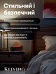 Увлажнитель воздуха KEIVING ночник аромадиффузор для эфирного масла ультразвуковой черный с таймером USB Type-C с эффектом пламени - изображение 3