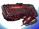 Игровая клавиатура с подсветкой + Игровая мышь с подсветкой Atlanfa AT-V100 Черная - изображение 4