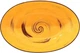 Блюдо глубокое Wilmax Spiral Yellow овальное 25х16.5х6 см 570 мл (WL-669440/A) - изображение 1