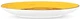 Тарелка Wilmax Spiral Yellow круглая 23 см (WL-669413/A) - изображение 2
