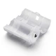 Переходник пластиковый Soshine SBC-005, AA-D, прозрачный - изображение 2