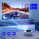 Мультимедійний проектор NexiGo PJ20 Full HD Wi-Fi Bluetooth з динаміками - зображення 7