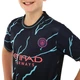 Форма футбольная детская Manchester City Манчестер SP-Planeta 6350 размер L (26) рост 140-145см Black-Blue - изображение 3