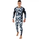 Рашгард мужской с длинным рукавом Domino 210-1 размер S (160-165см) Grey Camouflage-Black - изображение 9