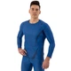 Мужской спортивный комплект рашгард + тайтсы Domino 210-14 размер 2XL (180-185см) Blue-Black - изображение 4