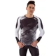 Мужской спортивный комплект рашгард + тайтсы Domino 210-18 размер XL (175-180см) Black-White - изображение 3