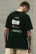 Чоловіча Оверсайз Футболка З Принтом Without Dollar Black L/XL (8049250) - изображение 1